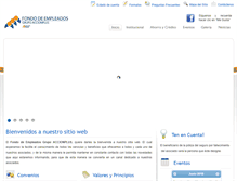 Tablet Screenshot of fondoempleadosaccionplus.com